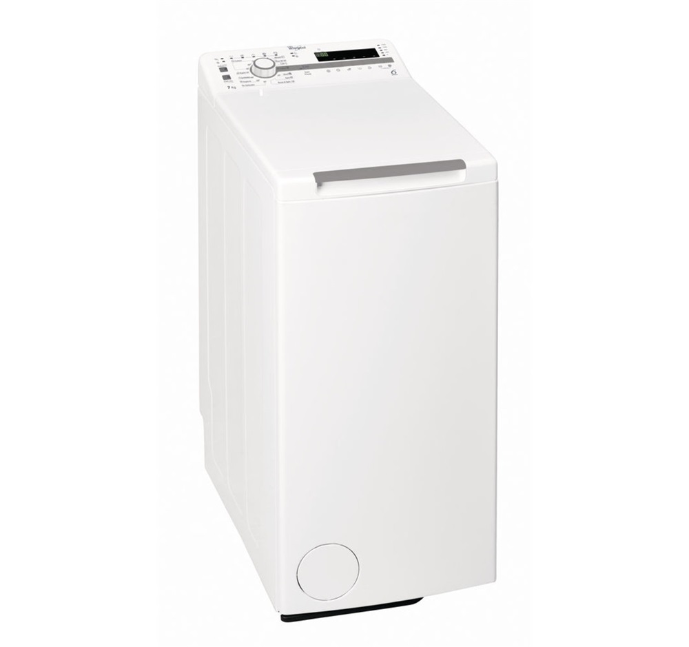 Whirlpool TDLR 7220SS EU/N fehér, felültöltős, max.1200ford., 7 kg, mosógép