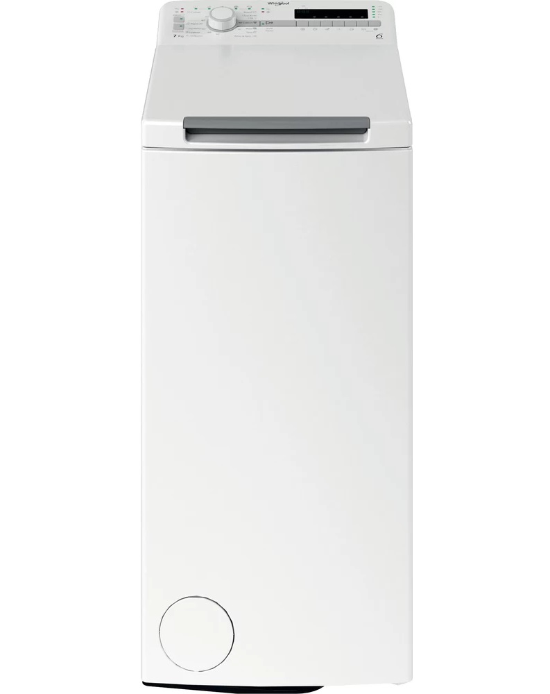 Whirlpool TDLR 7220SS EU/N fehér, felültöltős, max.1200ford., 7 kg, mosógép