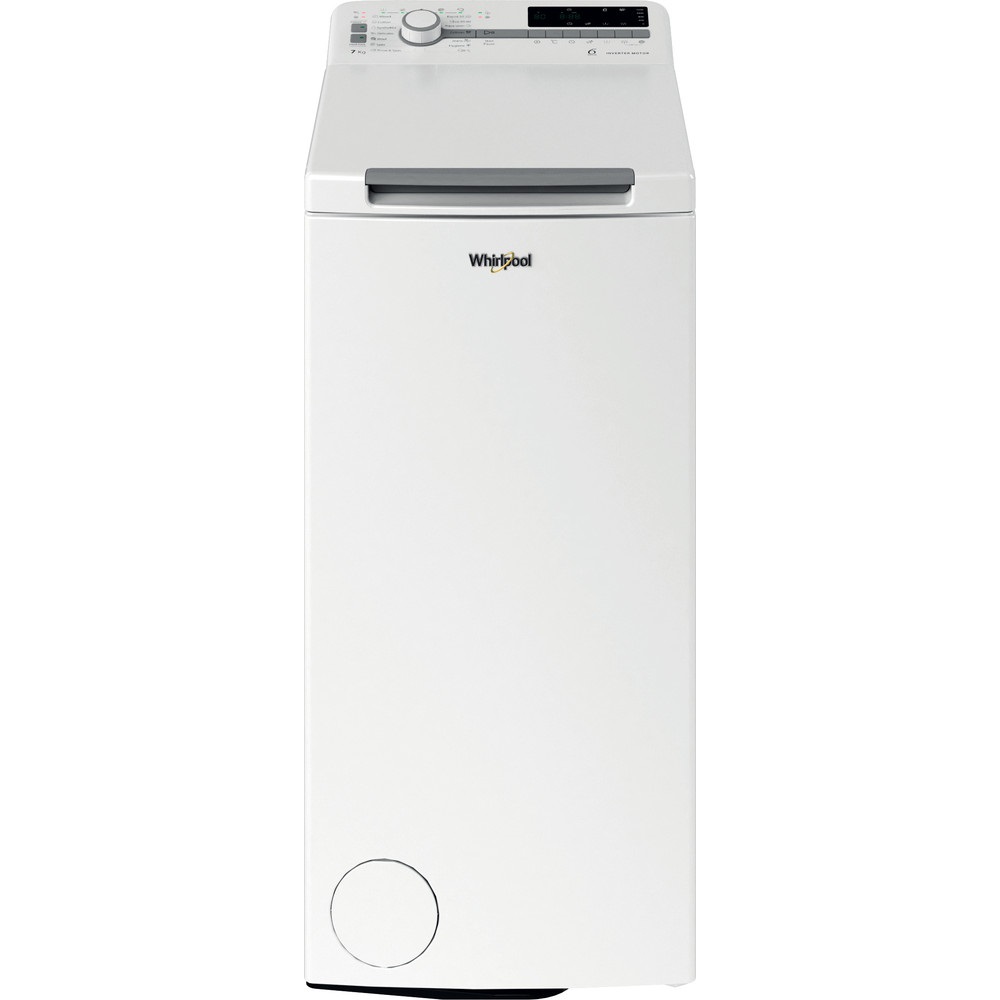 Whirlpool TDLR 7221BS EU/N fehér, felültöltős, max.1200ford., 7 kg, mosógép