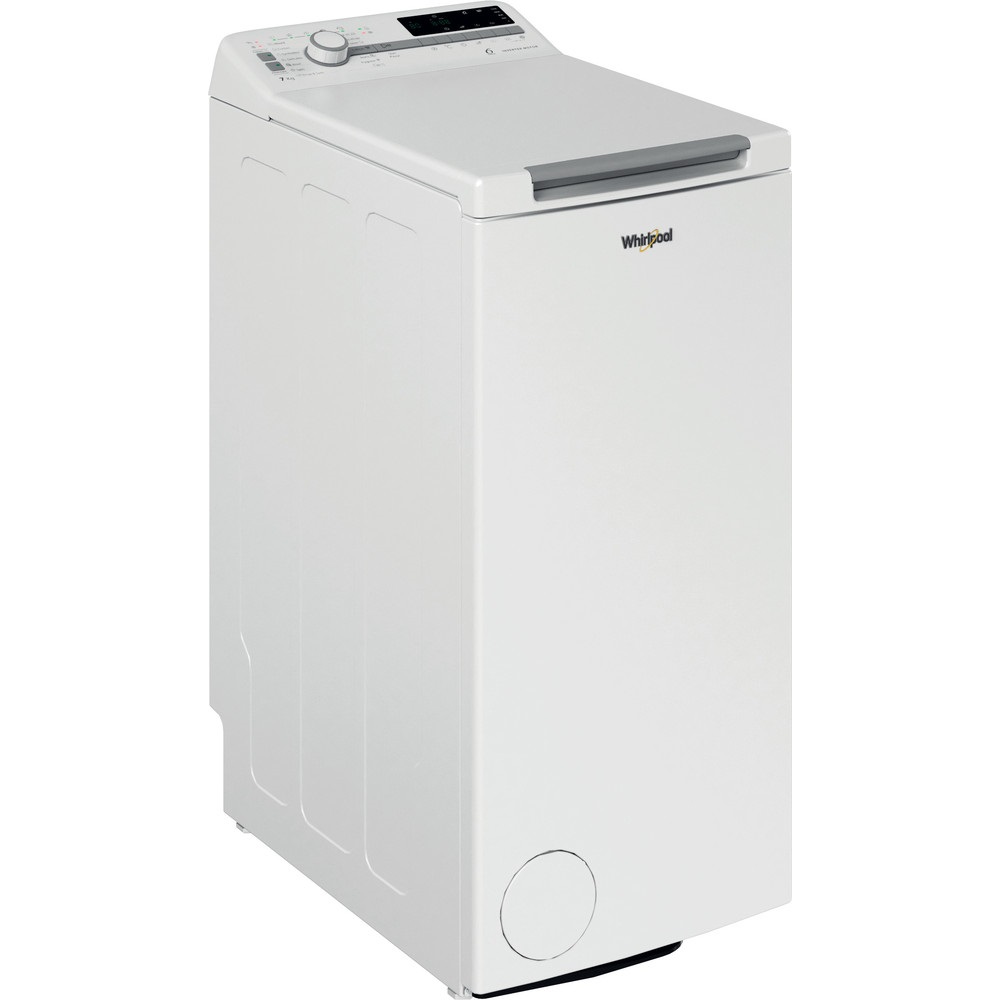 Whirlpool TDLR 7221BS EU/N fehér, felültöltős, max.1200ford., 7 kg, mosógép