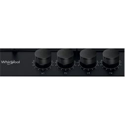 Whirlpool TKRL 661 NB fekete beépíthető gáz főzőlap (Újracsomagolt)