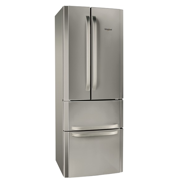 Whirlpool W4D7 XC2 négyajtós kombinált inox hűtőszekrény
