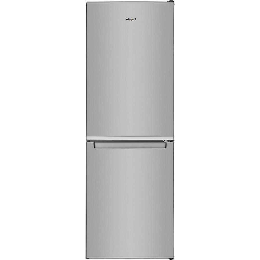 Whirlpool W5 721E OX 2 inox, alulfagyasztós, Hűtő:197L, Fagyasztó:111L, hűtőszekrény