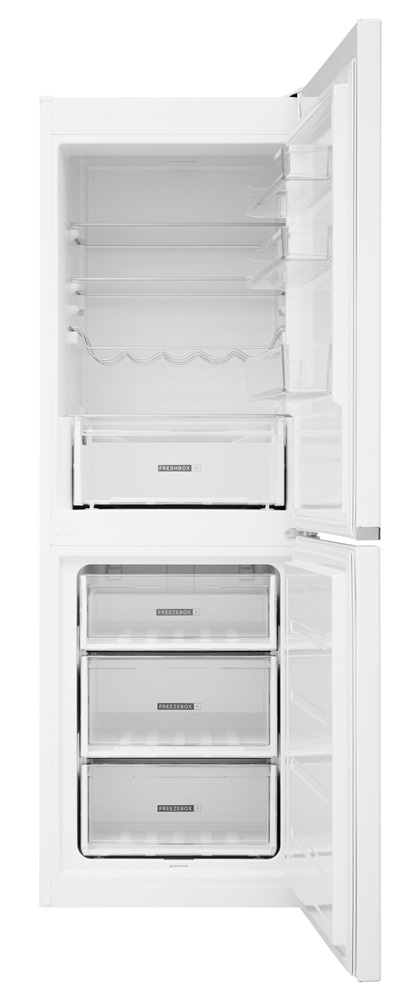 Whirlpool W5 722E W fehér, alulfagyasztós, Hűtő:197L, Fagyasztó:111L, Less. frost hűtőszekrény