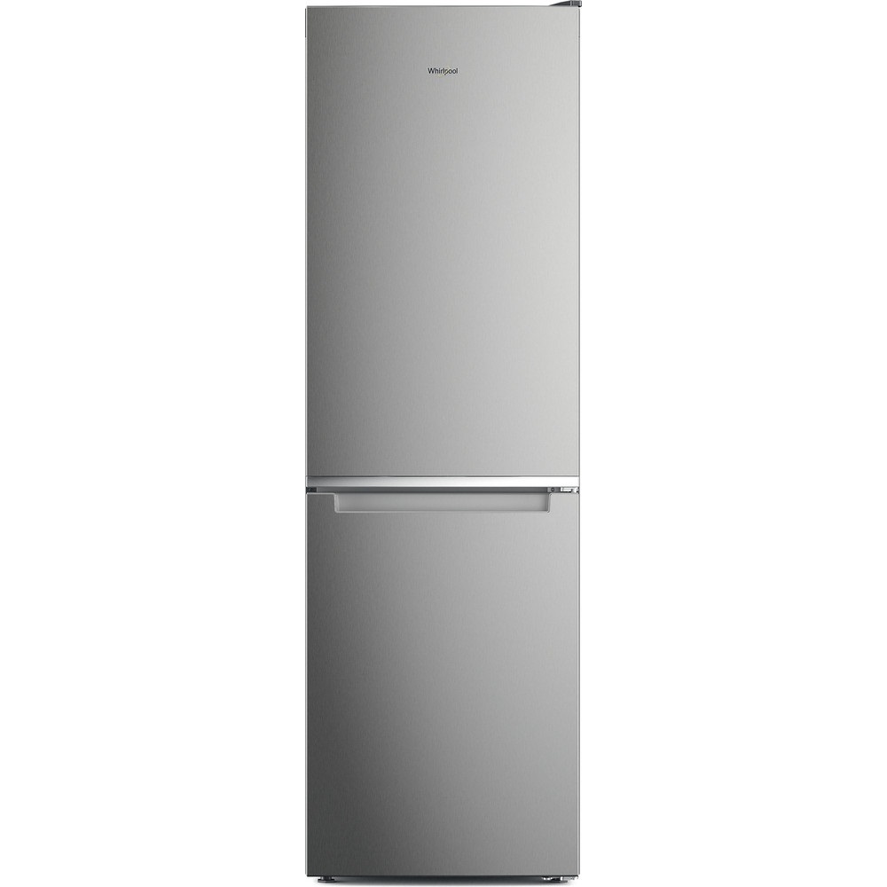 Whirlpool W7X 81I OX inox, alulfagyasztós, Hűtő:231L, Fagyasztó:104L, No frost hűtőszekrény