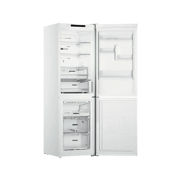 Whirlpool W7X 83A W fehér, alulfagyasztós, Hűtő:231L, Fagyasztó:104L, No frost hűtőszekrény (Újszerű)