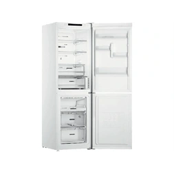 Whirlpool W7X 83A W fehér, alulfagyasztós, Hűtő:231L, Fagyasztó:104L, No frost hűtőszekrény (Újszerű)