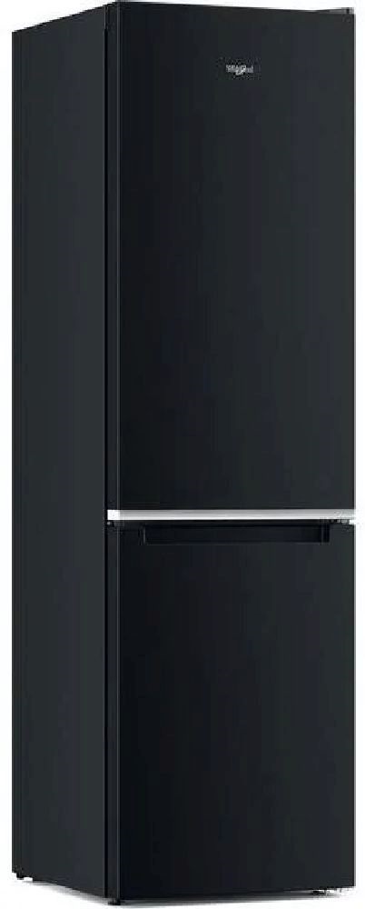 Whirlpool W7X 93A K fekete, alulfagyasztós, Hűtő:263L, Fagyasztó:104L, No frost hűtőszekrény (Újszerű)