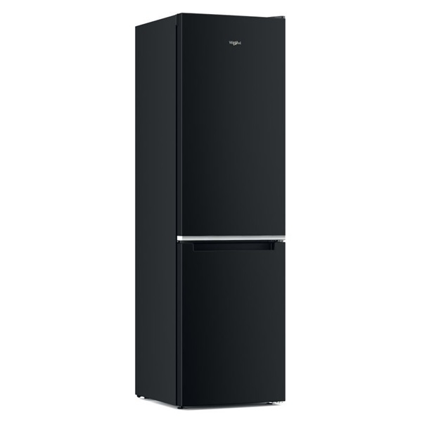 Whirlpool W7X 93A K fekete alulfagyasztós hűtőszekrény (Újszerű)