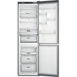 Whirlpool W7X 94A OX inox alulfagyasztós hűtőszekrény (Használt - B)