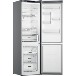 Whirlpool W7X 94A OX inox alulfagyasztós hűtőszekrény (Használt - B)