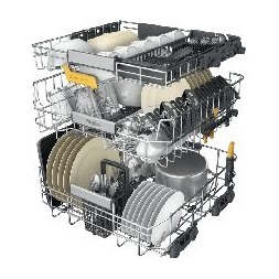 Whirlpool W8I HT58 TS beépíthető 14 terítékes mosogatógép
