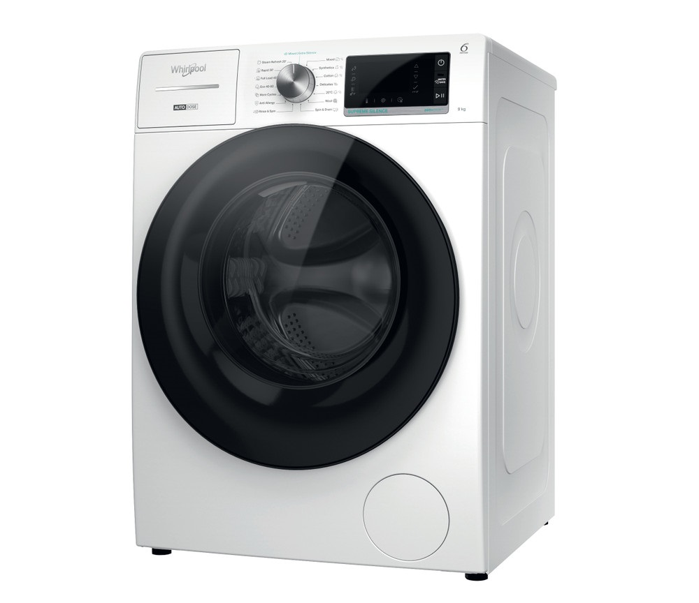 Whirlpool W8 W946WB EE fehér, elöltöltős, max.1400ford., 9 kg, mosógép