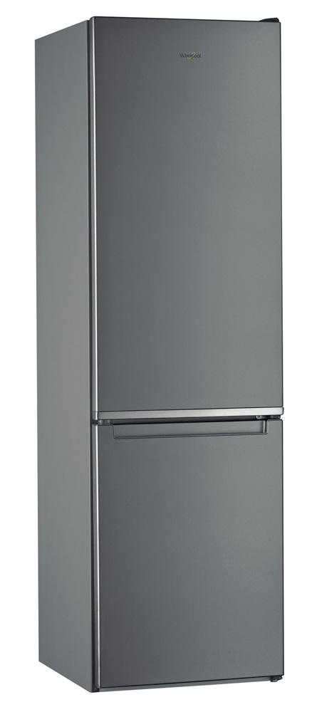 Whirlpool W9C 941C OX inox, alulfagyasztós, Hűtő:257L, Fagyasztó:98L, No frost hűtőszekrény