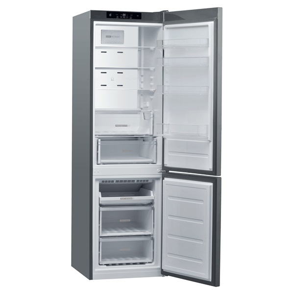 Whirlpool W9C 941C OX inox alulfagyasztós hűtőszekrény