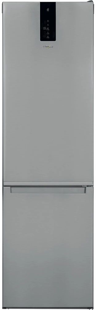 Whirlpool W9 931A IX inox, alulfagyasztós, Hűtő:355L, Fagyasztó:98L, hűtőszekrény