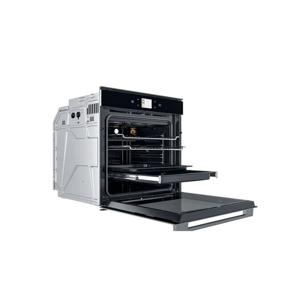 Whirlpool W9 OM2 4S1 P BSS fekete, beépíthető, sütőtér: 73L, grill, légkeverés, pirolitikus, sütő (Újszerű)