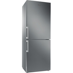 Whirlpool WB70I 952 X inox, alulfagyasztós, Hűtő:304L, Fagyasztó:153L, No frost hűtőszekrény (Újszerű)