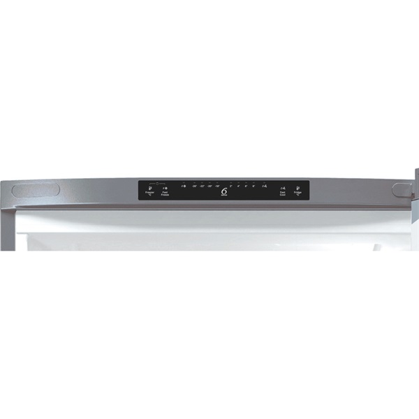 Whirlpool WB70I 952 X inox, alulfagyasztós, Hűtő:304L, Fagyasztó:153L, No frost hűtőszekrény (Újszerű)