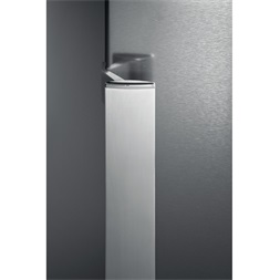 Whirlpool WB70I 952 X inox, alulfagyasztós, Hűtő:304L, Fagyasztó:153L, No frost hűtőszekrény (Újszerű)