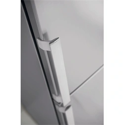 Whirlpool WB70I 952 X inox, alulfagyasztós, Hűtő:304L, Fagyasztó:153L, No frost hűtőszekrény (Használt - B)