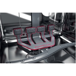 Whirlpool WBO 3T333 P 6.5 X programok száma: 11, beépíthető, 14 terítékes mosogatógép (Használt - B)