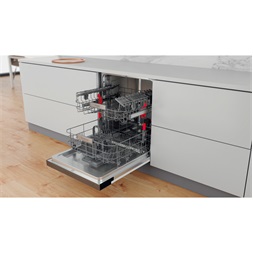 Whirlpool WBO 3T333 P 6.5 X programok száma: 11, beépíthető, 14 terítékes mosogatógép (Újszerű)