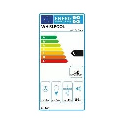 Whirlpool WCT 64 FLY X beépíthető páraleszívó