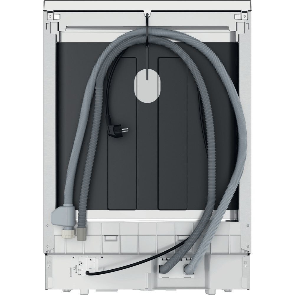 Whirlpool WFC 3C33 F X inox, programok száma: 8, szabadonálló, 14 terítékes mosogatógép 