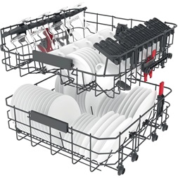 Whirlpool WFC 3C33 PF X mosogatógép