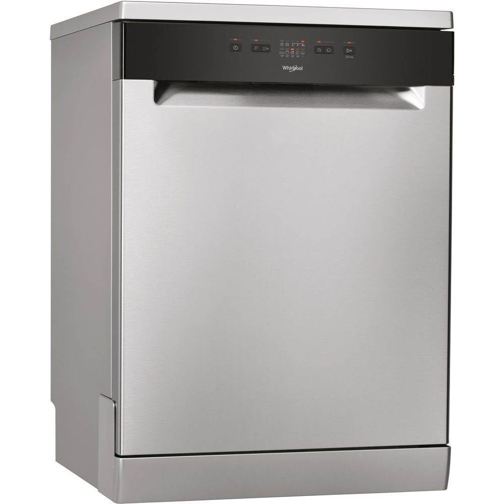 Whirlpool WFE 2B19 X inox, programok száma: 5, szabadonálló, 13 terítékes mosogatógép 