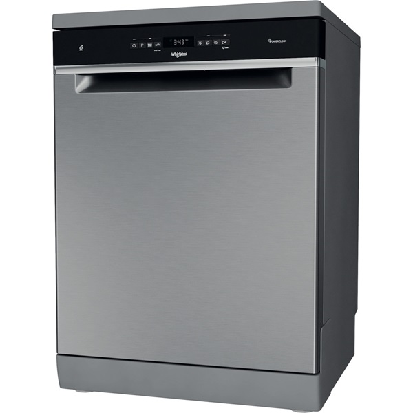 Whirlpool WFO 3O32 N P X inox, programok száma: 10, szabadonálló, 14 terítékes mosogatógép 