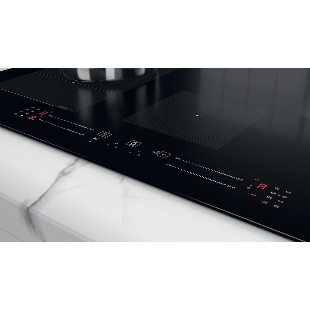 Whirlpool WF S0377 NE/IXL fekete, beépíthető, indukciós, főzőzóna: 4, beépíthető méret: 56cm, főzőlap