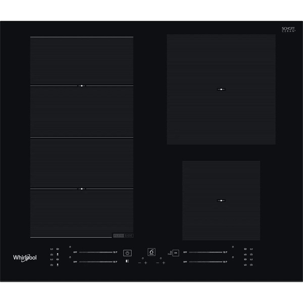 Whirlpool WF S4160 BF fekete, beépíthető, indukciós, főzőzóna: 4, beépíthető méret: 56cm, főzőlap (Újszerű)