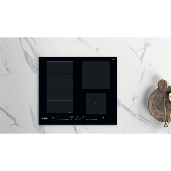 Whirlpool WF S4160 BF fekete, beépíthető, indukciós, főzőzóna: 4, beépíthető méret: 56cm, főzőlap (Újszerű)
