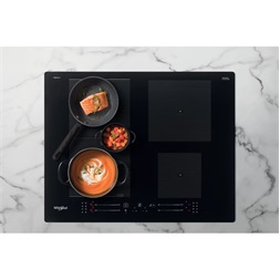 Whirlpool WF S4160 BF fekete, beépíthető, indukciós, főzőzóna: 4, beépíthető méret: 56cm, főzőlap (Újszerű)