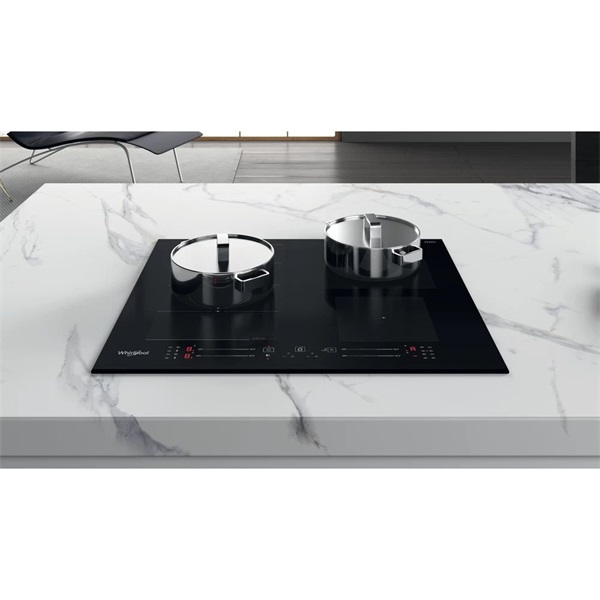 Whirlpool WF S4160 BF fekete, beépíthető, indukciós, főzőzóna: 4, beépíthető méret: 56cm, főzőlap (Újszerű)