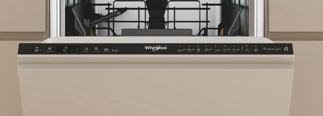 Whirlpool WH6IC11BS7LSA0 inox, programok száma: 9, keskeny beépíthető, 11 terítékes mosogatógép 