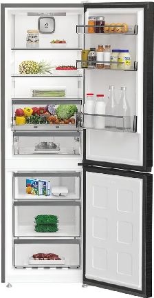 Whirlpool WHK 25364 XBR4E, alulfagyasztós, Hűtő:210L, Fagyasztó:106L, Total No frost hűtőszekrény