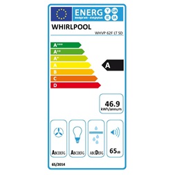 Whirlpool WHVP 62F LT SD ezüst páraelszívó