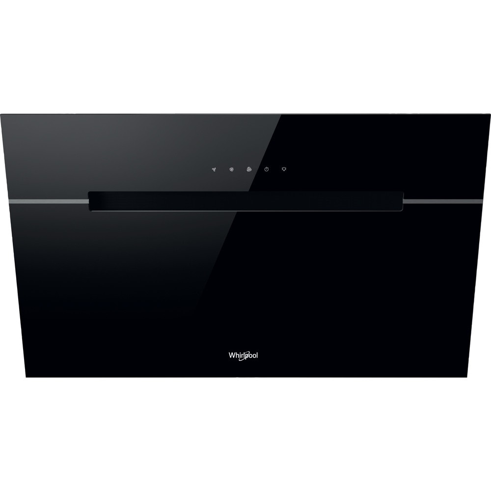 Whirlpool WHVP 62F LT SK fekete, beépíthető, döntött, méret:59,8 cm, zajszint:65 dB, páraelszívó