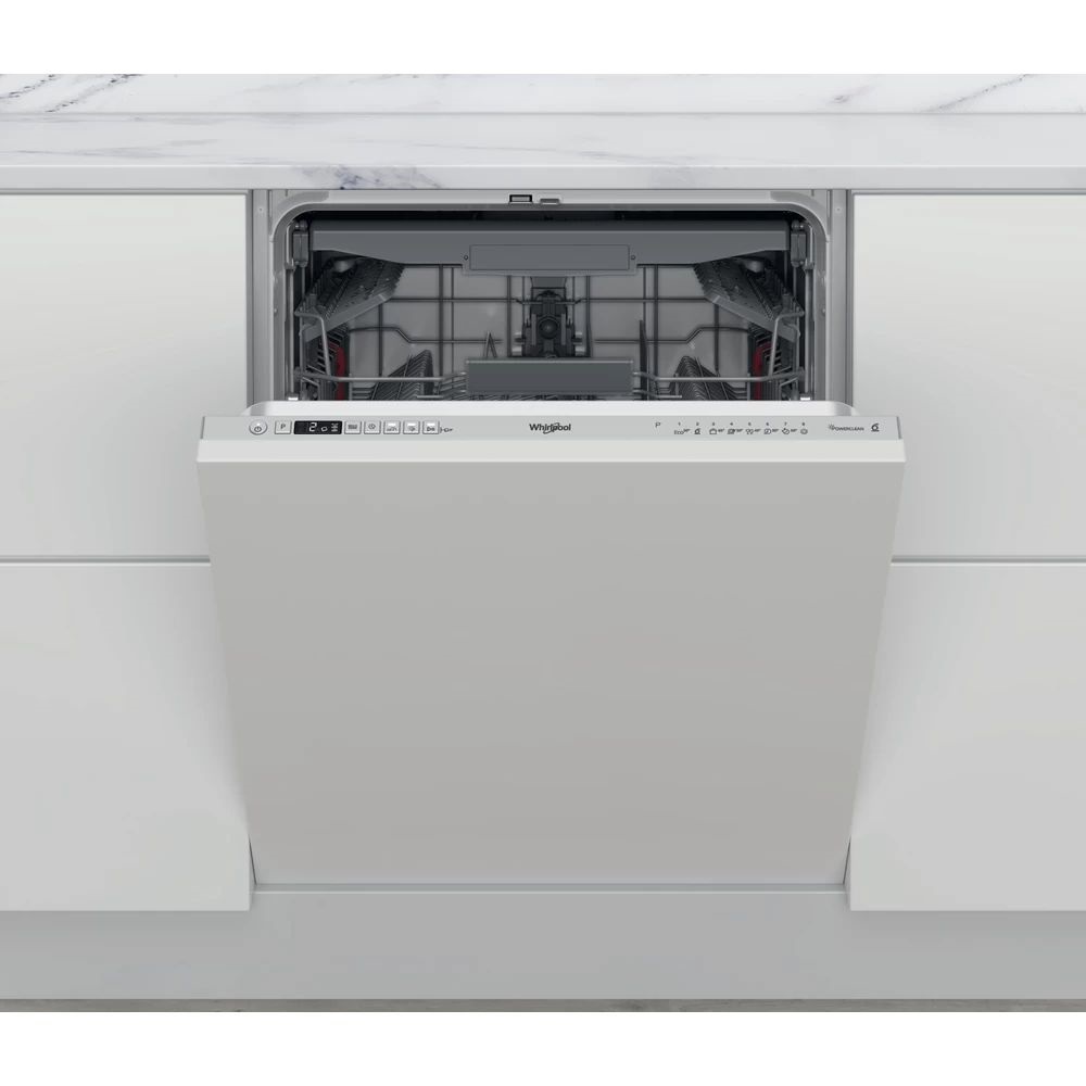 Whirlpool WIC 3C33 PFE programok száma: 8, beépíthető, 14 terítékes mosogatógép 