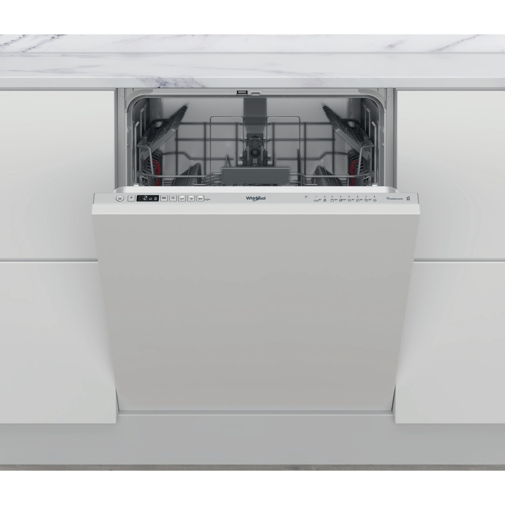Whirlpool WI 7020 P programok száma: 8, beépíthető, 14 terítékes mosogatógép 
