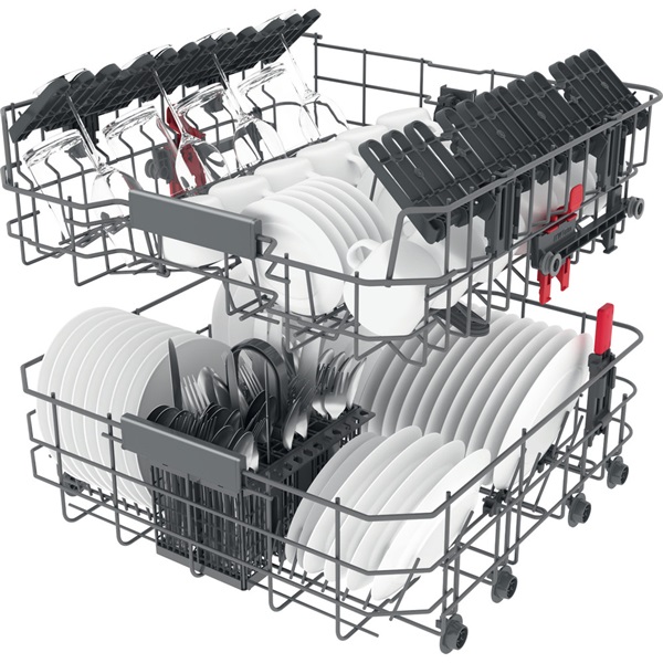 Whirlpool WI 7020 P programok száma: 8, beépíthető, 14 terítékes mosogatógép 