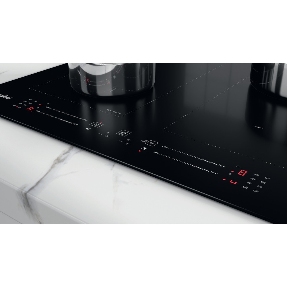 Whirlpool WL S1360 NE fekete, beépíthető, indukciós, főzőzóna: 4, beépíthető méret: 56cm, főzőlap
