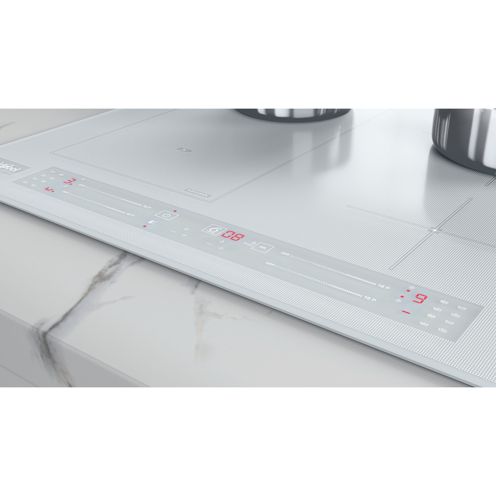 Whirlpool WL S5360 BF/W fehér, beépíthető, indukciós, főzőzóna: 4, beépíthető méret: 56cm, főzőlap