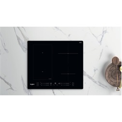Whirlpool WL S7960 NE fekete, beépíthető, indukciós, főzőzóna: 4, beépíthető méret: 56cm, főzőlap (Újszerű)