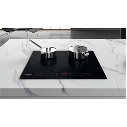 Whirlpool WL S7960 NE fekete, beépíthető, indukciós, főzőzóna: 4, beépíthető méret: 56cm, főzőlap (Újszerű)