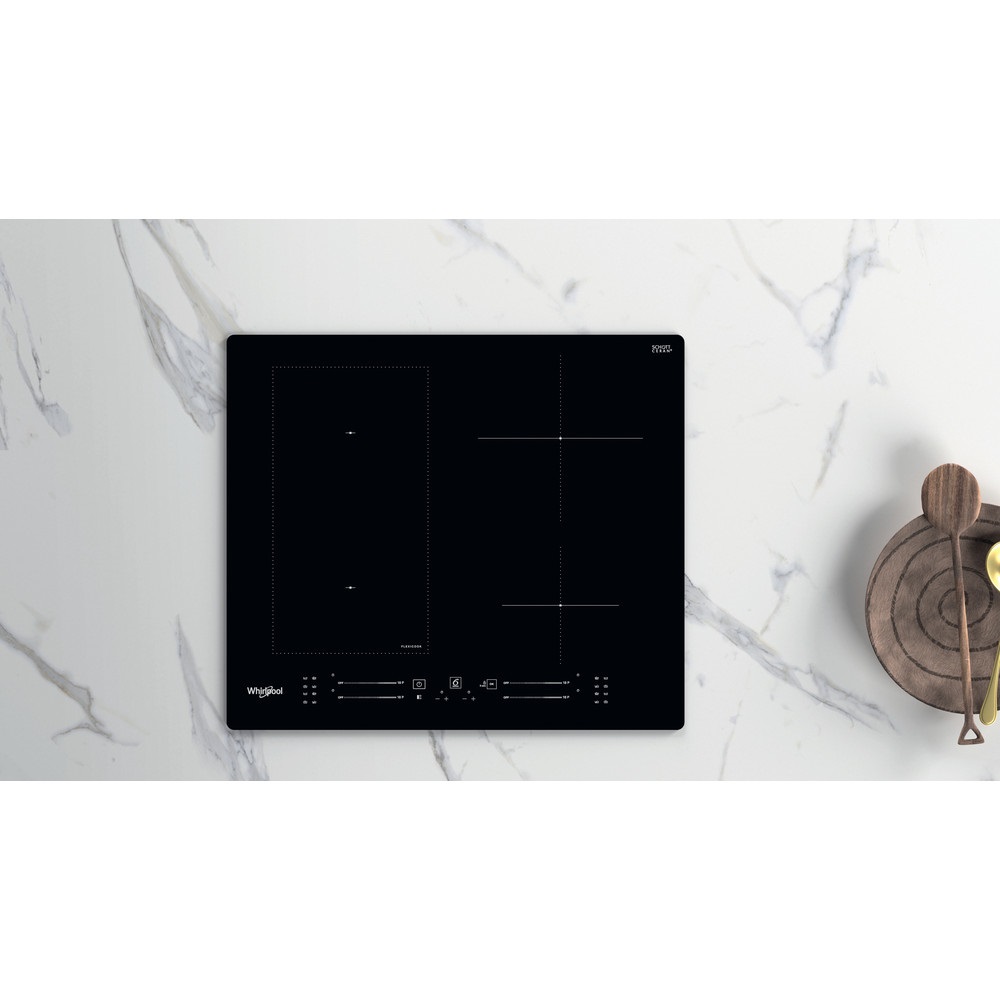 Whirlpool WL S7960 NE fekete, beépíthető, indukciós, főzőzóna: 4, beépíthető méret: 56cm, főzőlap