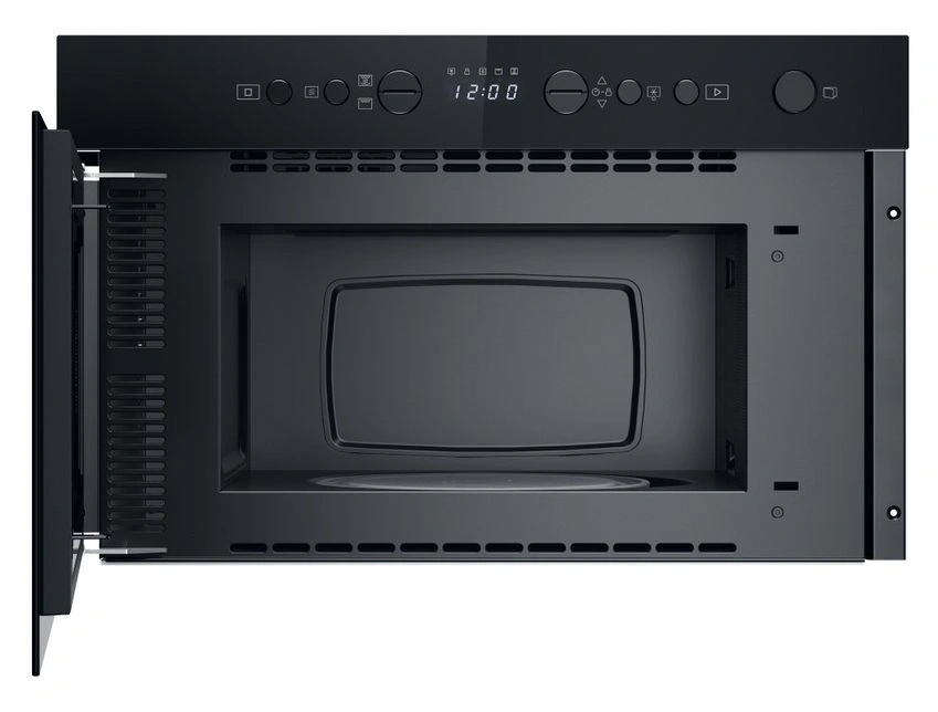 Whirlpool WMN14BB 750W 22L fekete beépíthető mikrohullámú sütő